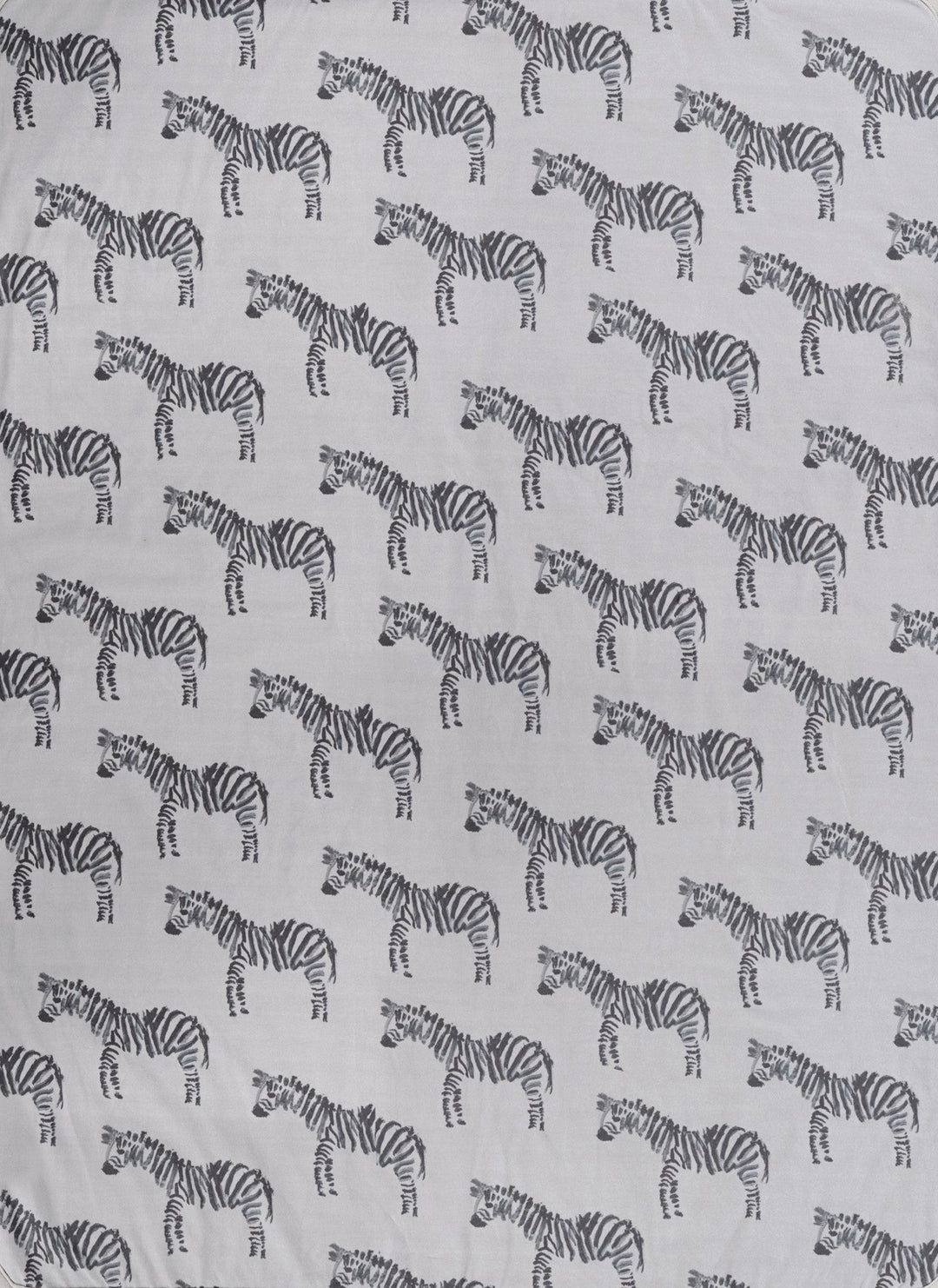 Oilo Hedgehog & Zebra | Jersey Swaddle Blanket Set
