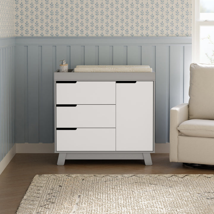 Babyletto Hudson 3-Drawer Changer Dresser with Removable Changing Tray