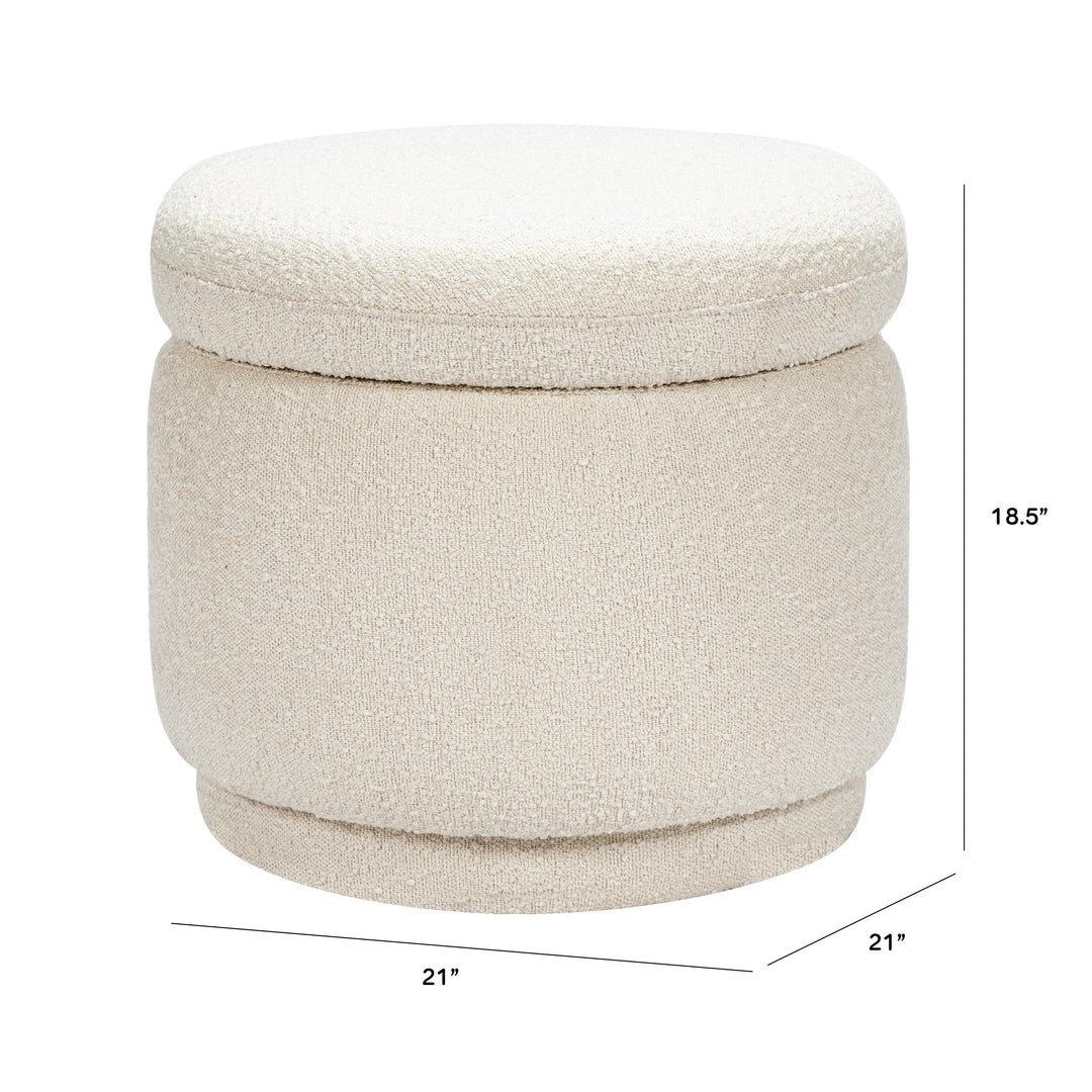 Babyletto Enoki Storage Ottoman in Boucle