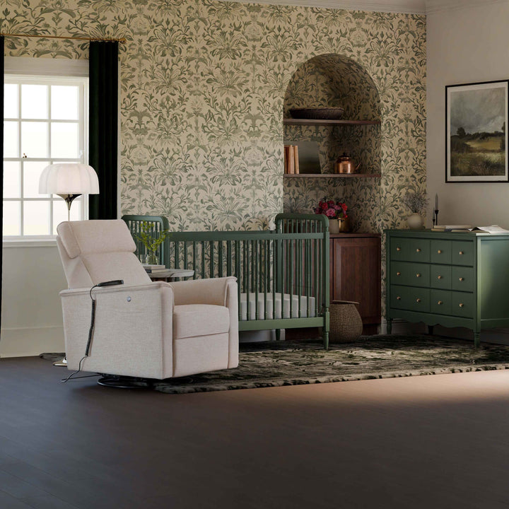 Namesake Willa Deluxe Power Recliner and Swivel Glider with Heat and Massage