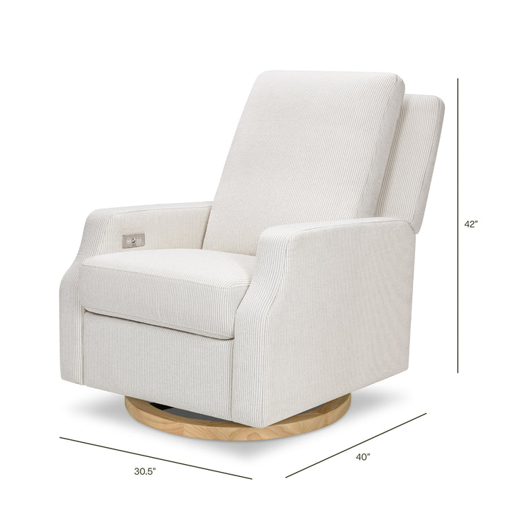 Namesake Crewe Electronic Recliner and Swivel Glider