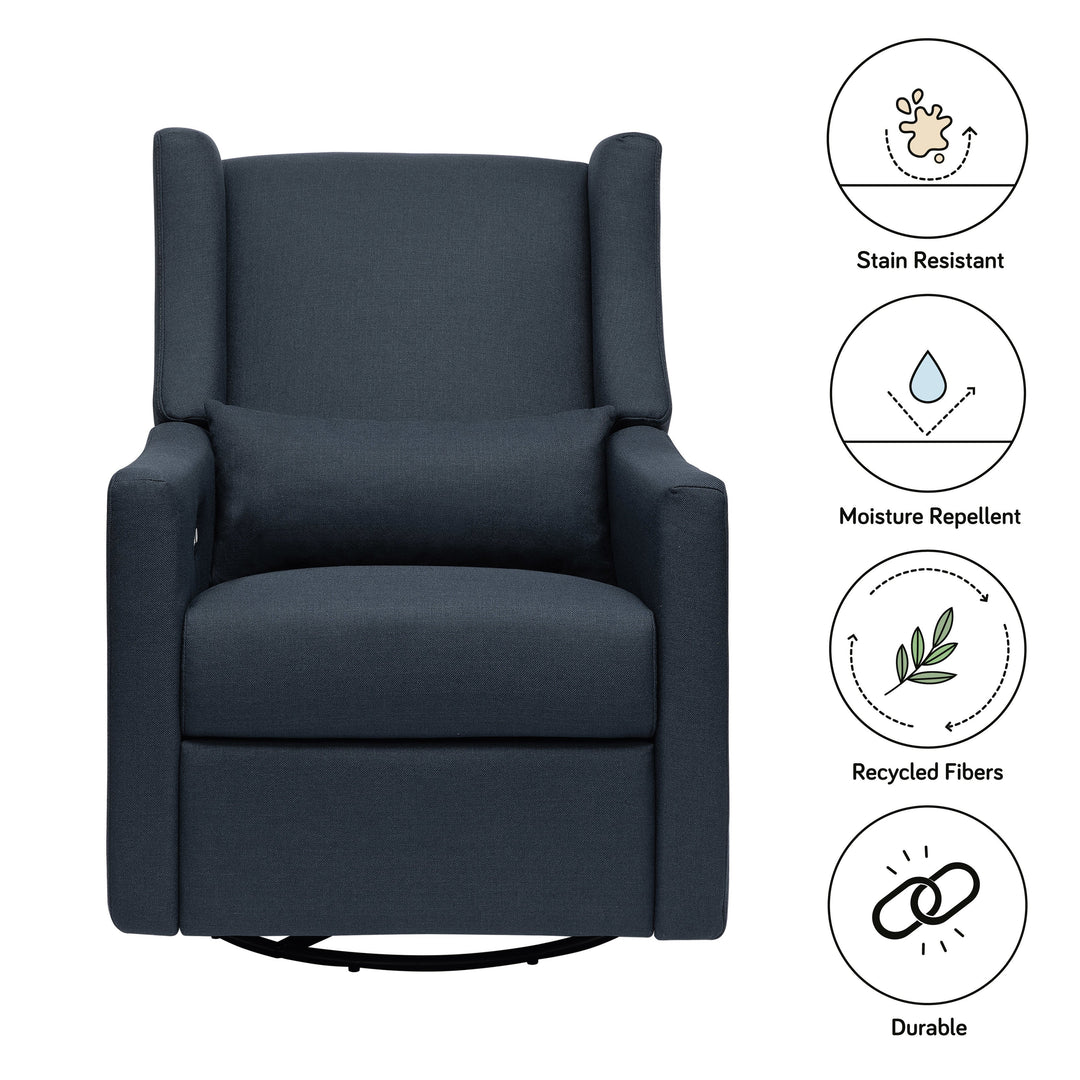 Babyletto Kiwi Electronic Recliner and Swivel Glider with USB port