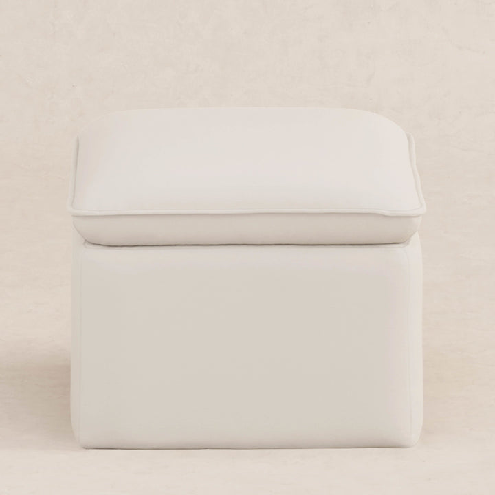 Babyletto Cali Storage Ottoman in Eco-Performance Fabric | Water Repellent & Stain Resistant