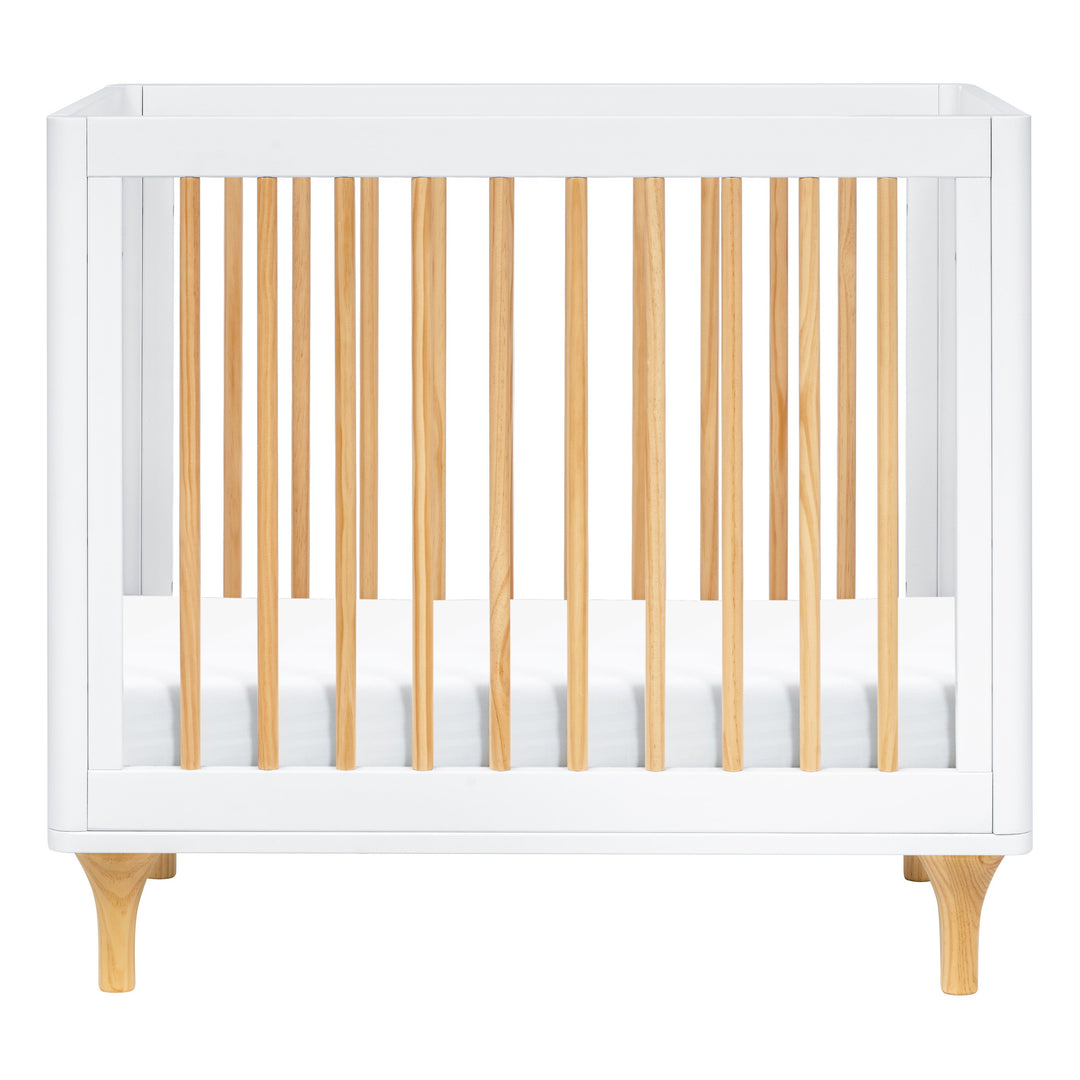 Babyletto Lolly 4-in-1 Convertible Mini Crib with Toddler Bed Conversion Kit