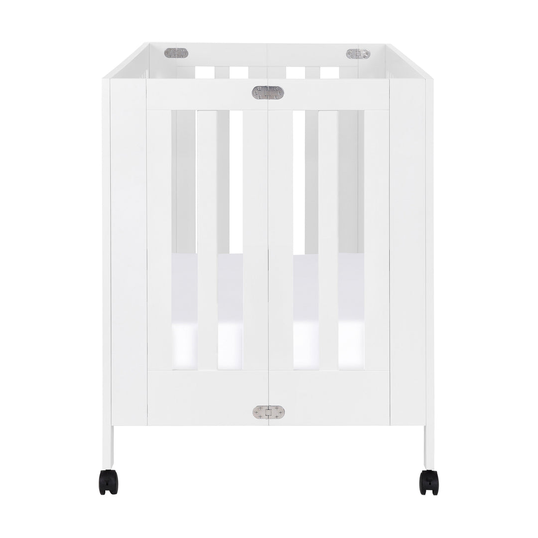 Babyletto Maki Portable Folding Crib with Toddler Bed Conversion Kit
