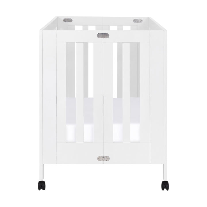 Babyletto Maki Portable Folding Crib with Toddler Bed Conversion Kit