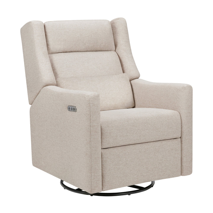 Babyletto Kiwi Plus Power Recliner and Swivel Glider with Power Adjustable Headrest and USB Port