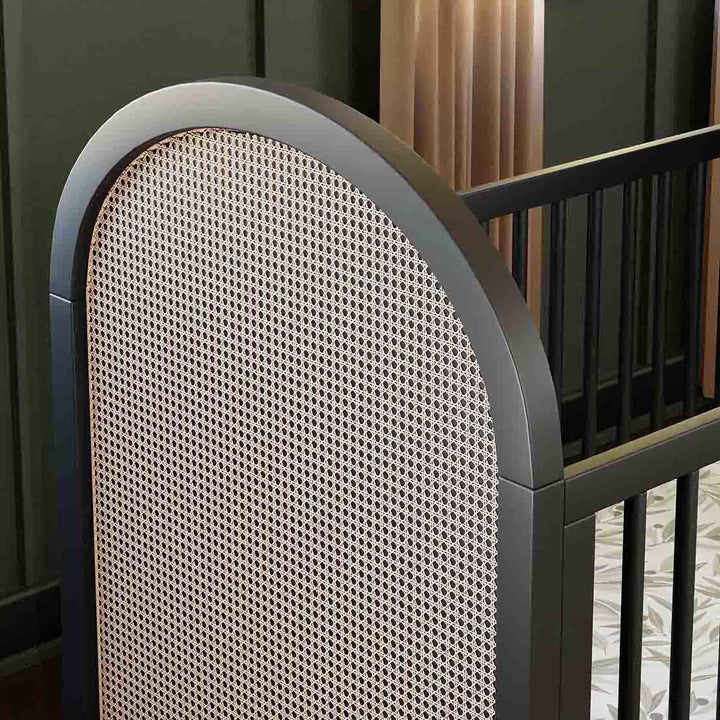 Babyletto Bondi Cane 3-in-1 Convertible Crib with Toddler Bed Conversion Kit