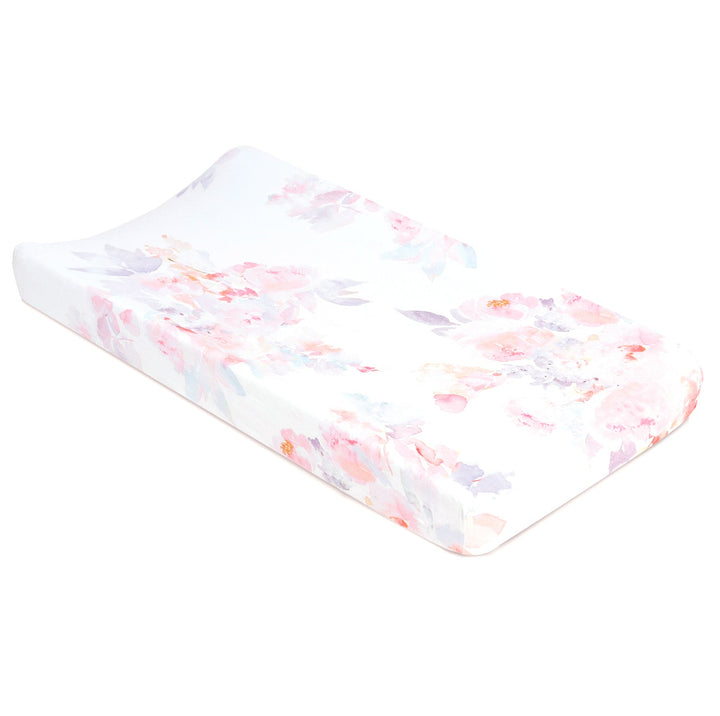 Oilo Prim Floral Changing Pad Cover